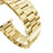 Stainless Steel Bracelet Band Strap for Apple iWatch 3 42mm Gold