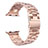 Stainless Steel Bracelet Band Strap for Apple iWatch 3 42mm Rose Gold