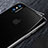 Tempered Glass Back Protector Film B09 for Apple iPhone X Black