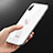 Tempered Glass Back Protector Film B09 for Apple iPhone X White