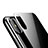 Tempered Glass Back Protector Film for Apple iPhone X Black