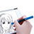 Touch Screen Stylus Pen High Precision Drawing P11 Sky Blue