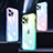 Transparent Crystal Gradient Hard Case Back Cover QC1 for Apple iPhone 13 Mini