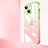 Transparent Crystal Gradient Hard Case Back Cover QC1 for Apple iPhone 13 Mini Pink