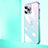 Transparent Crystal Gradient Hard Case Back Cover QC1 for Apple iPhone 13 Pro Max Colorful