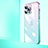 Transparent Crystal Gradient Hard Case Back Cover QC1 for Apple iPhone 14 Pro Max Colorful