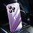 Transparent Crystal Gradient Hard Case Back Cover QC2 for Apple iPhone 13 Pro