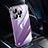 Transparent Crystal Gradient Hard Case Back Cover QC2 for Apple iPhone 13 Pro Clear