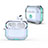 Transparent Crystal Hard Case Back Cover H01 for Apple AirPods Pro Green
