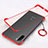 Transparent Crystal Hard Case Back Cover H01 for Huawei Mate 40 Lite 5G Red