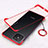 Transparent Crystal Hard Case Back Cover H01 for Huawei Nova 8 SE 5G Red