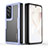 Transparent Crystal Hard Case Back Cover H01 for Oppo Find N 5G Mint Blue