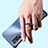 Transparent Crystal Hard Case Back Cover H01 for Realme Q2 Pro 5G