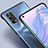 Transparent Crystal Hard Case Back Cover H01 for Realme X7 5G