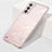 Transparent Crystal Hard Case Back Cover H01 for Samsung Galaxy S21 5G