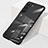Transparent Crystal Hard Case Back Cover H01 for Samsung Galaxy S22 Plus 5G Black