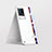 Transparent Crystal Hard Case Back Cover H01 for Vivo iQOO 8 Pro 5G Silver
