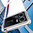 Transparent Crystal Hard Case Back Cover H01 for Vivo iQOO 9 Pro 5G