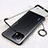 Transparent Crystal Hard Case Back Cover H01 for Xiaomi Mi 11 5G Black