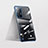 Transparent Crystal Hard Case Back Cover H01 for Xiaomi Mi 12S 5G Blue