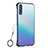 Transparent Crystal Hard Case Back Cover H02 for Huawei Y8p