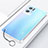 Transparent Crystal Hard Case Back Cover H02 for Oppo Reno7 Pro 5G