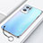 Transparent Crystal Hard Case Back Cover H02 for Oppo Reno7 Pro 5G Silver