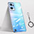Transparent Crystal Hard Case Back Cover H02 for Oppo Reno7 SE 5G