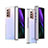 Transparent Crystal Hard Case Back Cover H02 for Samsung Galaxy Z Fold2 5G