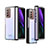 Transparent Crystal Hard Case Back Cover H02 for Samsung Galaxy Z Fold2 5G