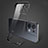 Transparent Crystal Hard Case Back Cover H03 for Oppo Reno9 Pro 5G Black