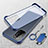 Transparent Crystal Hard Case Back Cover H03 for Xiaomi Mi 11X Pro 5G Blue