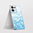 Transparent Crystal Hard Case Back Cover H04 for Oppo Reno8 Pro 5G