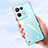 Transparent Crystal Hard Case Back Cover H04 for Oppo Reno8 Pro 5G