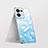Transparent Crystal Hard Case Back Cover H04 for Oppo Reno8 Pro 5G Clear