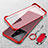 Transparent Crystal Hard Case Back Cover H05 for Xiaomi Mi Mix 4 5G Red