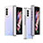 Transparent Crystal Hard Case Back Cover H06 for Samsung Galaxy Z Fold4 5G