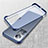Transparent Crystal Hard Case Back Cover H08 for Xiaomi Mi 12 Pro 5G Blue