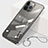 Transparent Crystal Hard Case Back Cover H09 for Apple iPhone 13 Pro Max