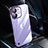 Transparent Crystal Hard Case Back Cover QC1 for Apple iPhone 12