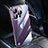 Transparent Crystal Hard Case Back Cover QC1 for Apple iPhone 12 Pro Max Clear