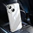 Transparent Crystal Hard Case Back Cover QC1 for Apple iPhone 13