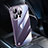 Transparent Crystal Hard Case Back Cover QC1 for Apple iPhone 13 Pro Clear