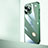 Transparent Crystal Hard Case Back Cover QC2 for Apple iPhone 14 Pro Max Green