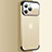 Transparent Crystal Hard Case Back Cover QC4 for Apple iPhone 13 Pro Gold