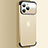 Transparent Crystal Hard Case Back Cover QC4 for Apple iPhone 13 Pro Max Gold