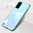 Transparent Crystal Hard Case Back Cover S01 for Huawei Honor V30 Pro 5G Green
