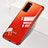 Transparent Crystal Hard Case Back Cover S01 for Huawei Honor V30 Pro 5G Red