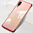 Transparent Crystal Hard Case Back Cover S01 for Huawei P20 Red