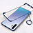 Transparent Crystal Hard Case Back Cover S01 for Samsung Galaxy Note 10 Plus